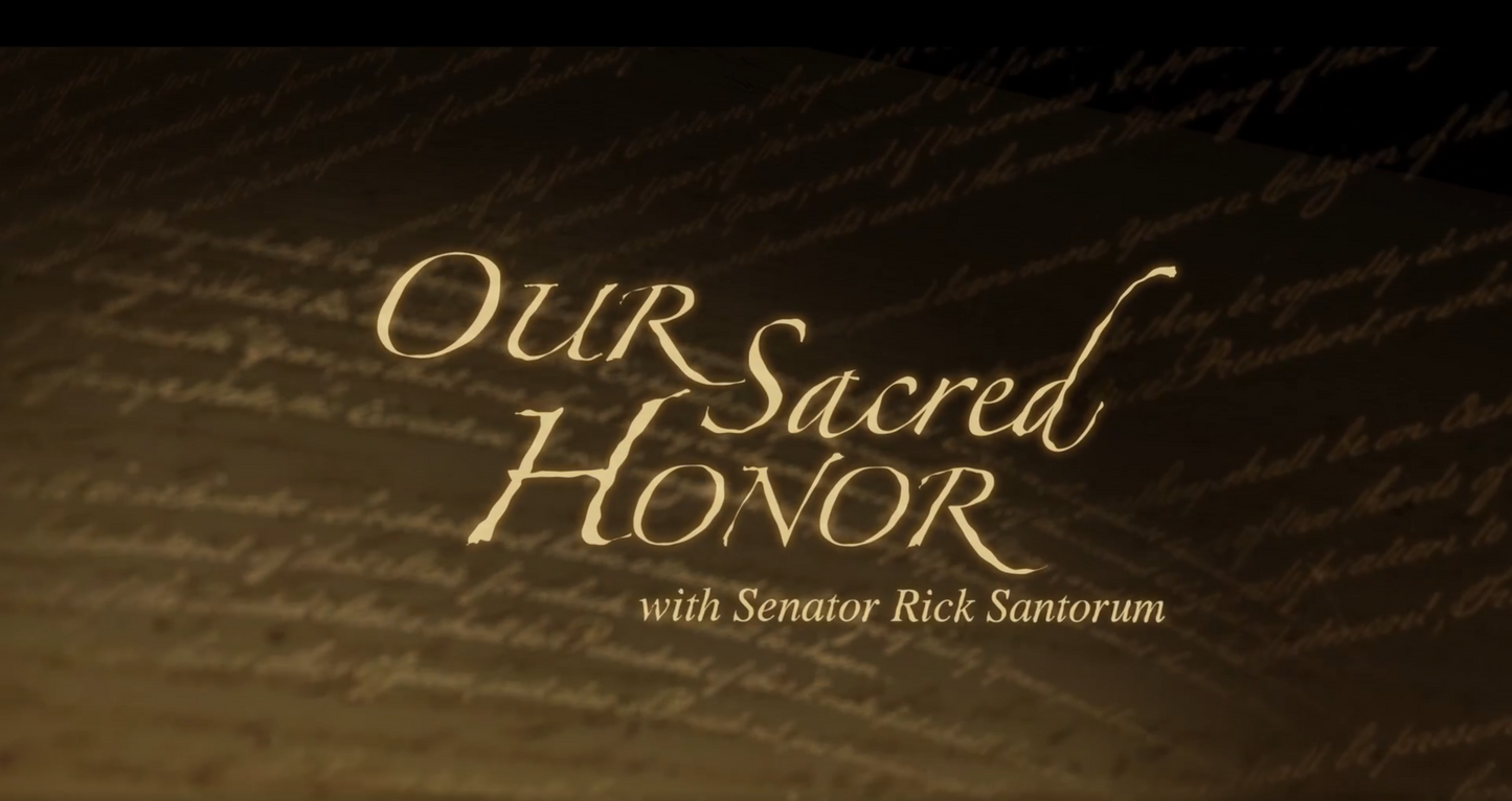 (Digital + DVD) Our Sacred Honor